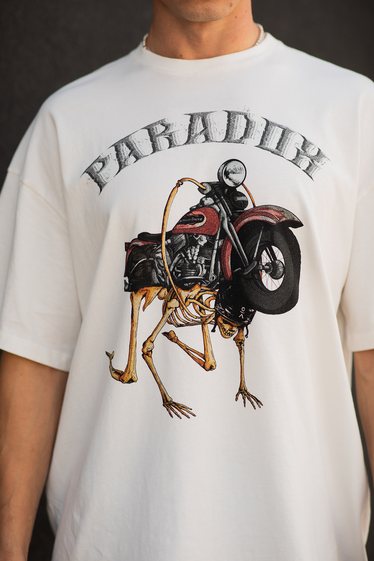 The Biker - Ride Or Die WHITE T-Shirt